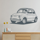 Stickers muraux: Fiat 500 3