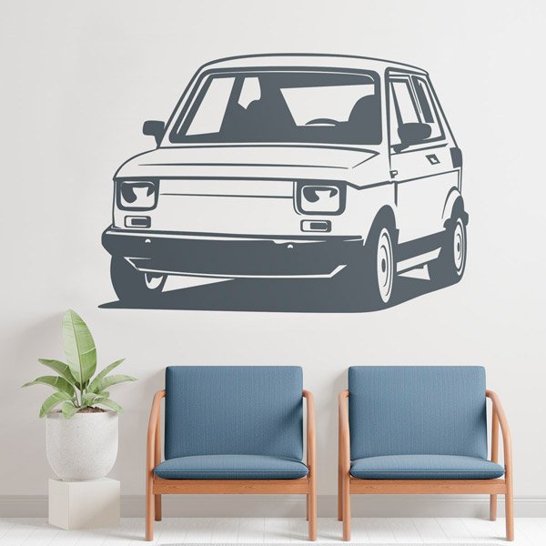 Stickers muraux: Fiat 126