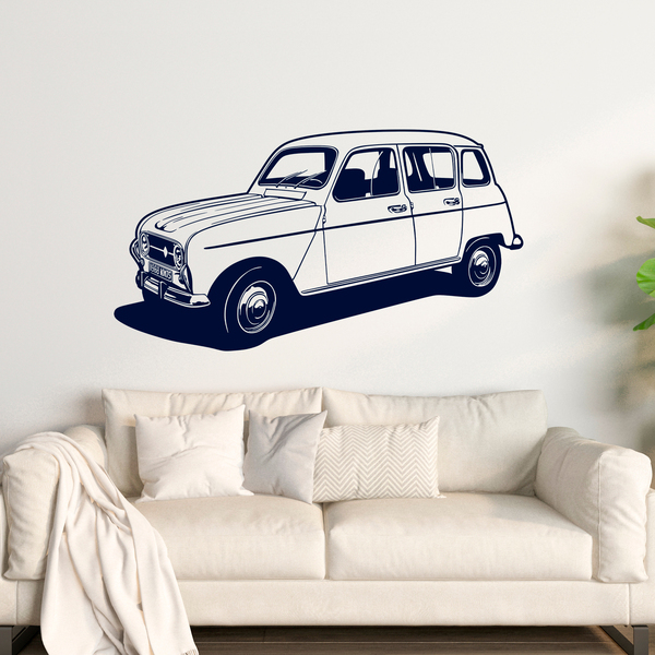 Stickers muraux: Renault 4