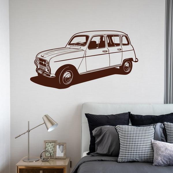 Stickers muraux: Renault 4