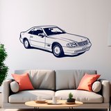 Stickers muraux: Mercedes 300 3