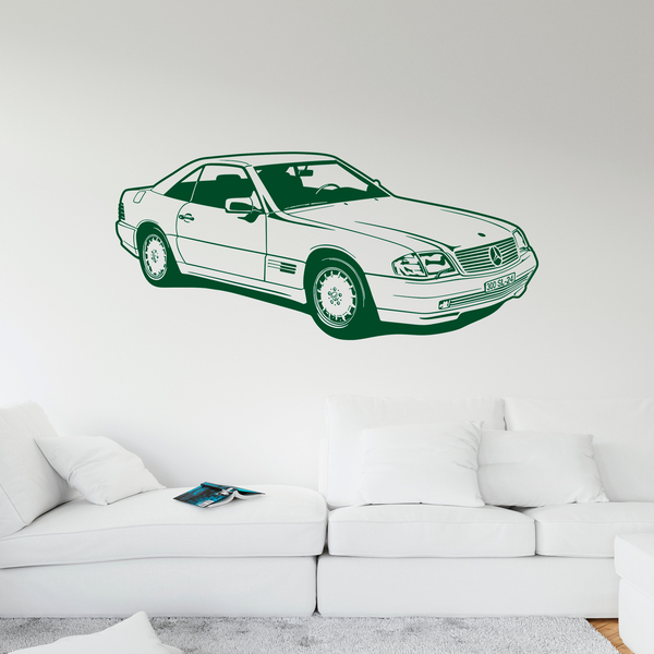 Stickers muraux: Mercedes 300