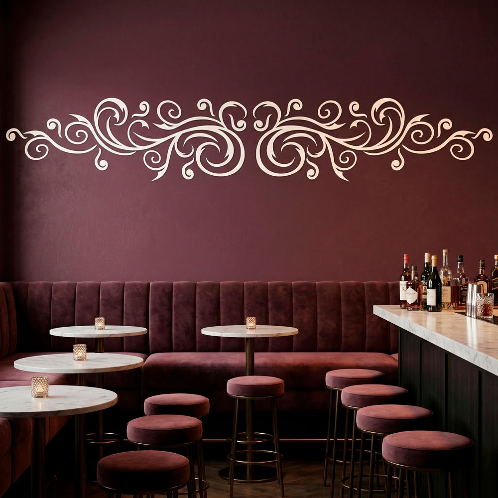 Stickers muraux: Bruy&egrave;re Florale