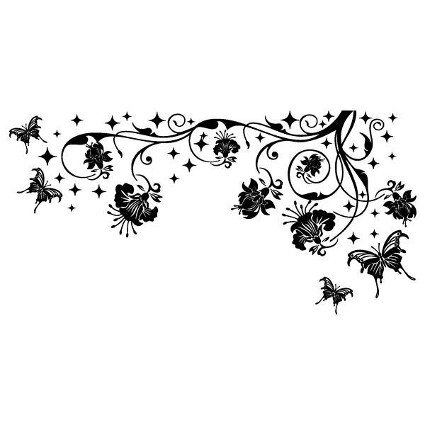 Stickers muraux: Eris Florale
