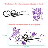 Stickers muraux: Fleur Leto 2