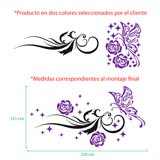 Stickers muraux: Nusa Fleur 2
