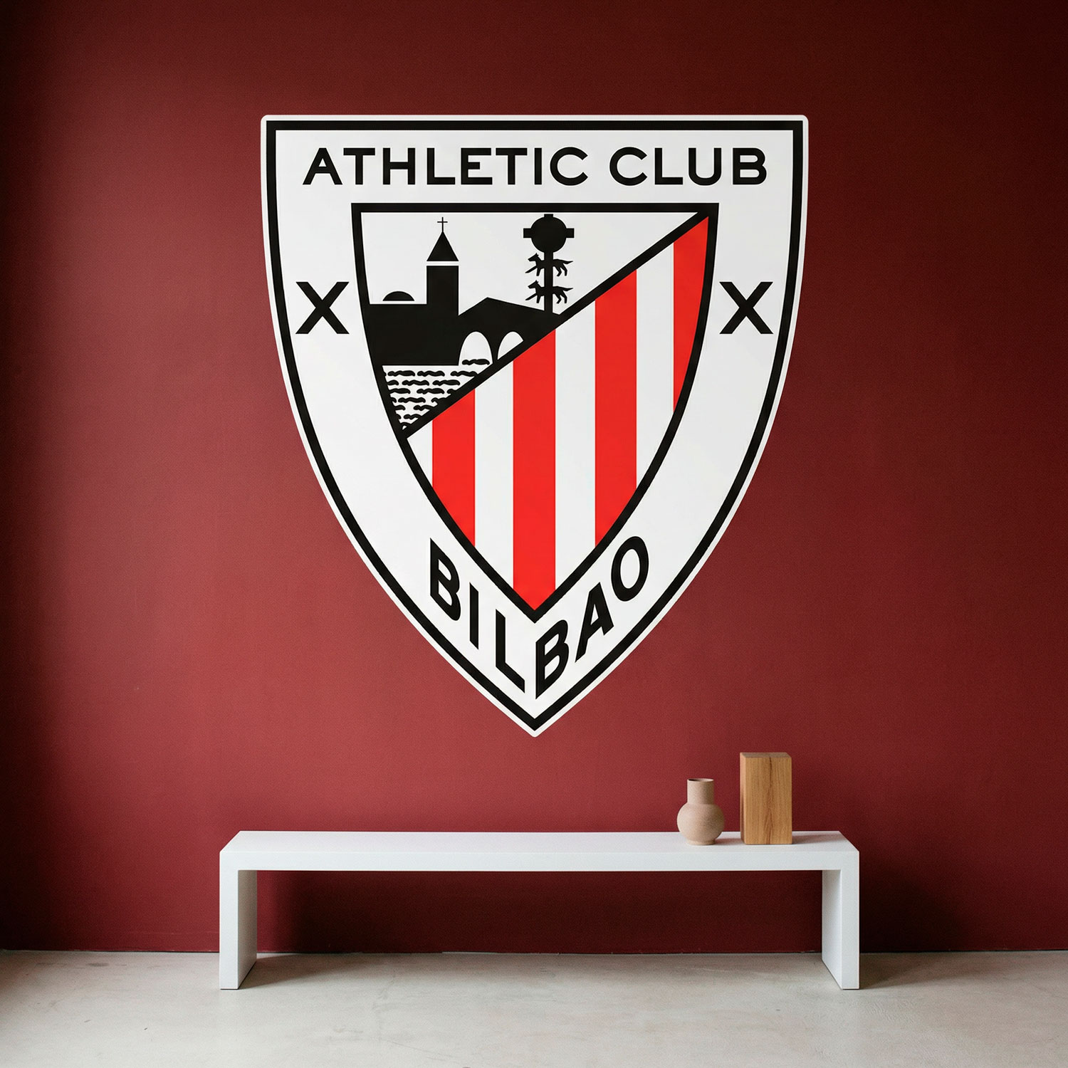 Stickers muraux: Bouclier Athletic Club Bilbao