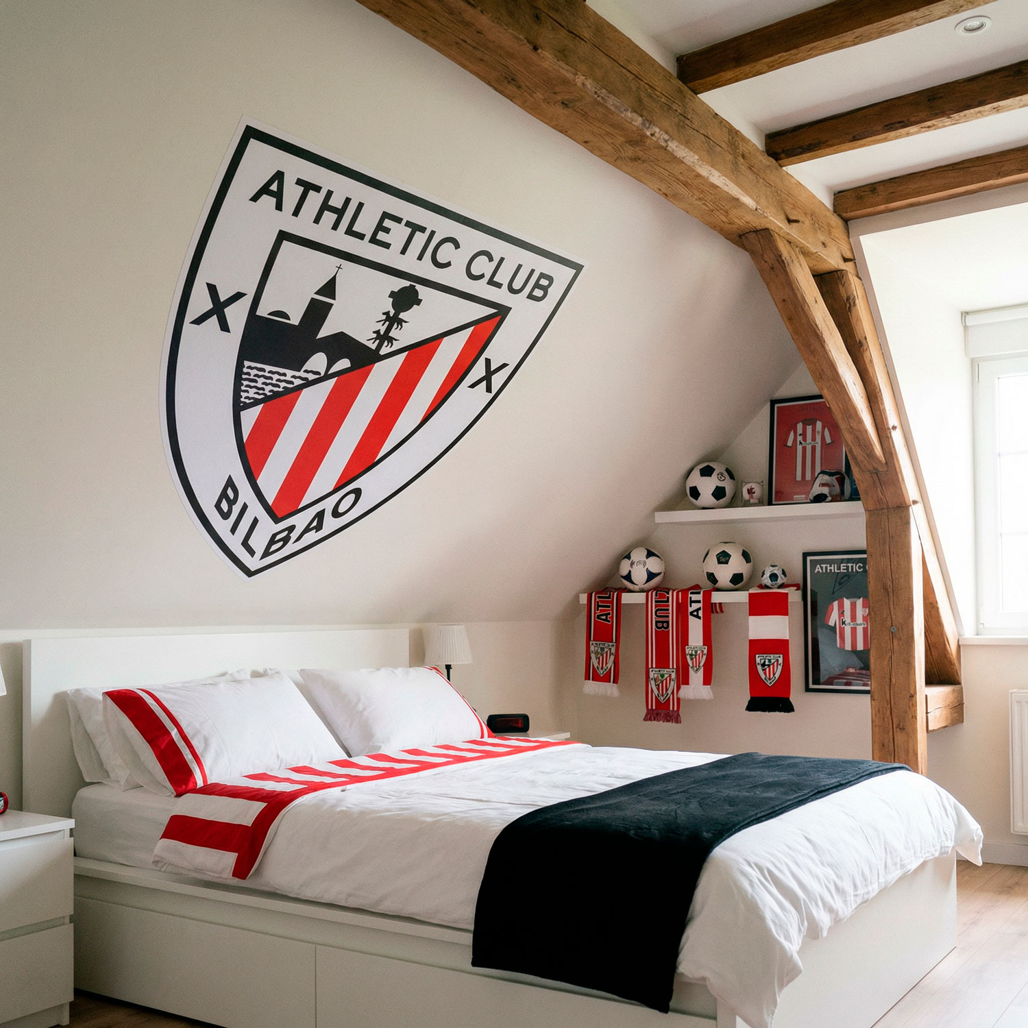 Stickers muraux: Bouclier Athletic Club Bilbao