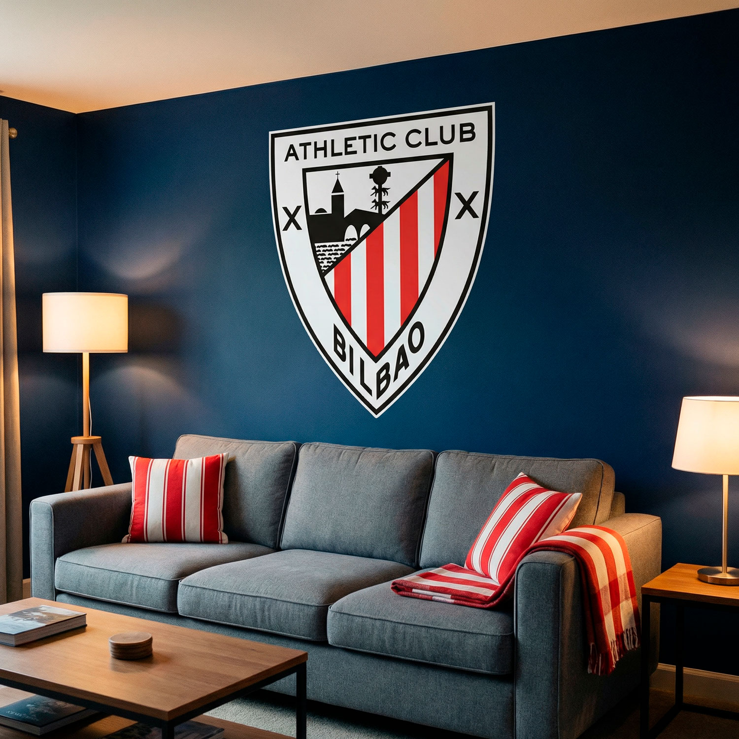Stickers muraux: Bouclier Athletic Club Bilbao