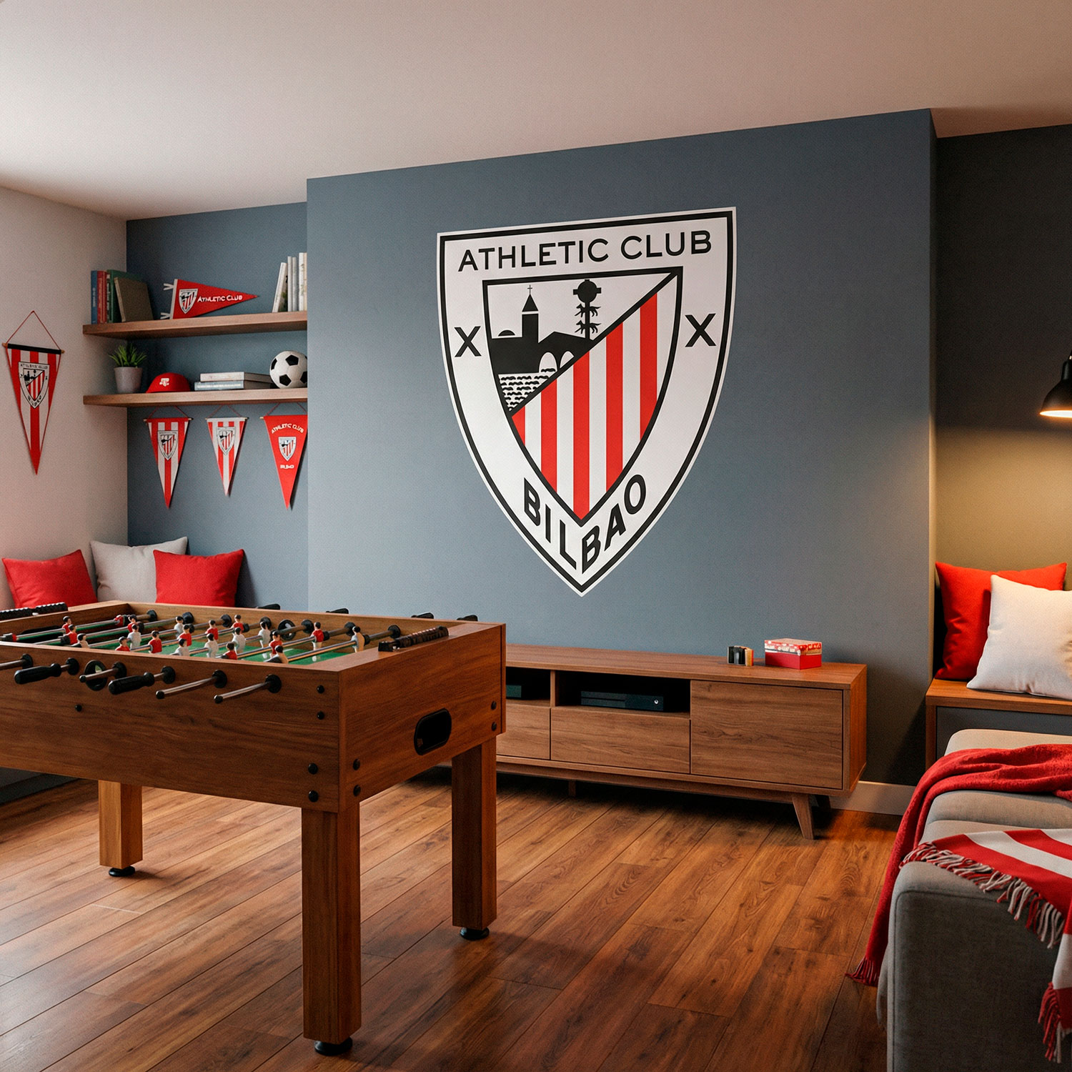 Stickers muraux: Bouclier Athletic Club Bilbao