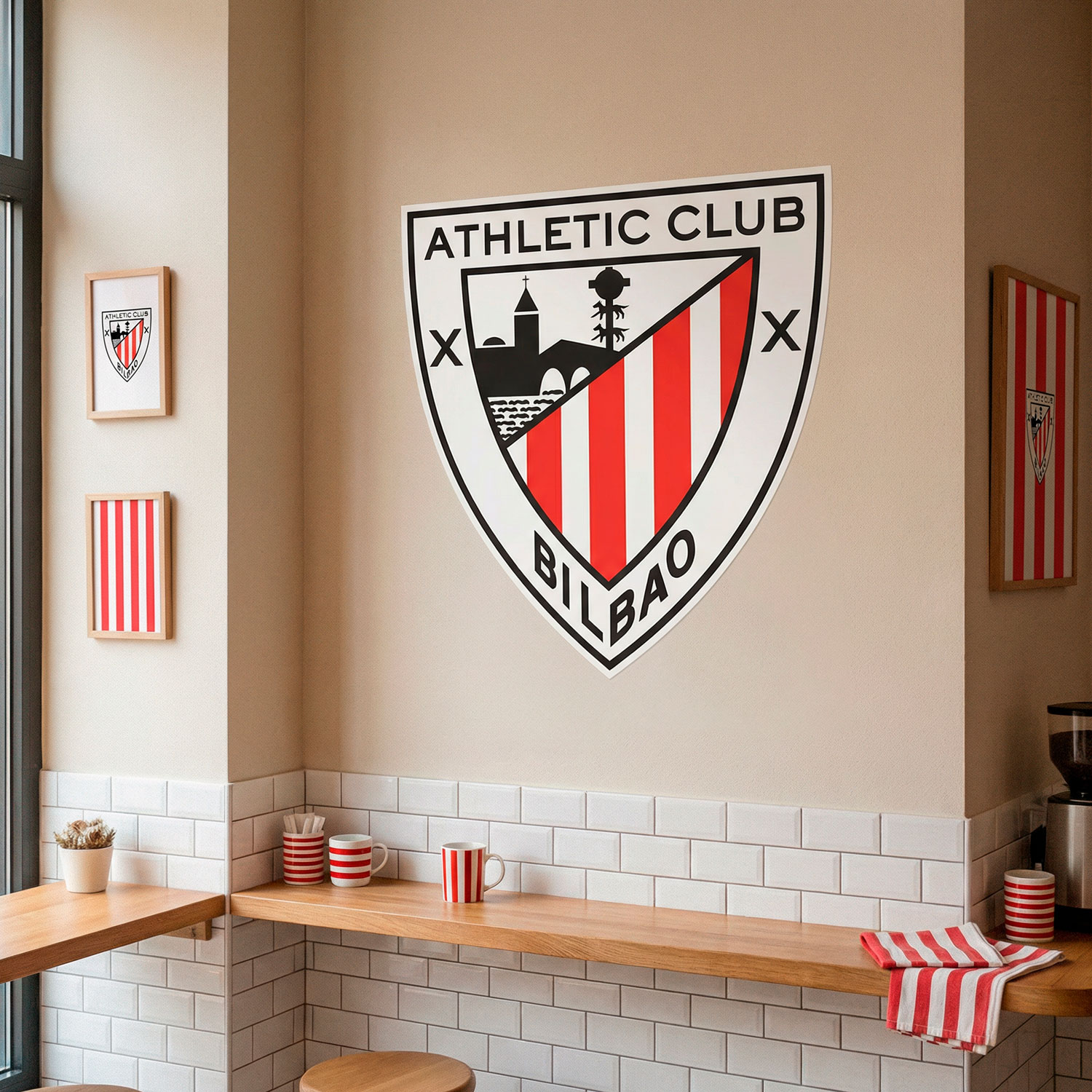 Stickers muraux: Bouclier Athletic Club Bilbao