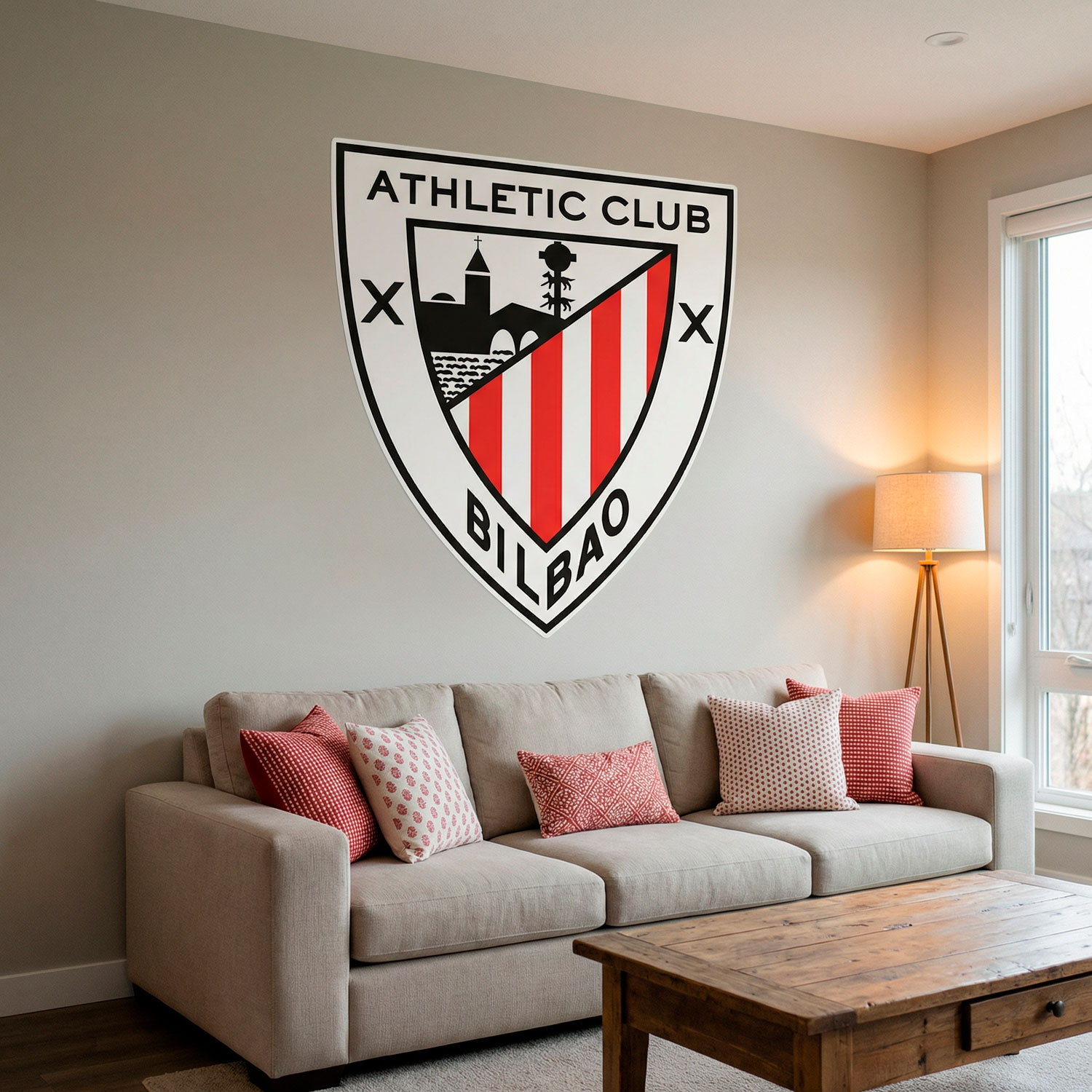 Stickers muraux: Bouclier Athletic Club Bilbao