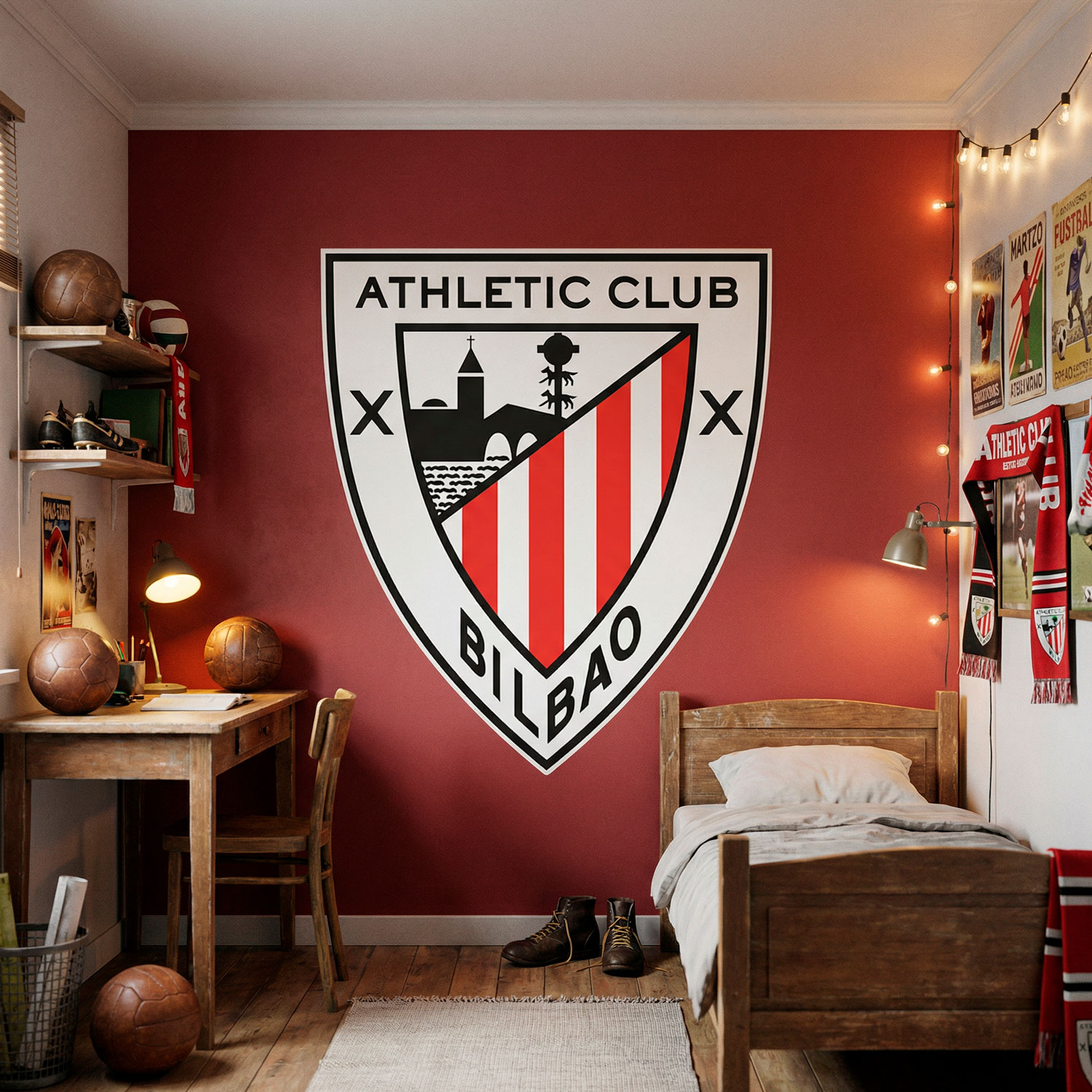 Stickers muraux: Bouclier Athletic Club Bilbao
