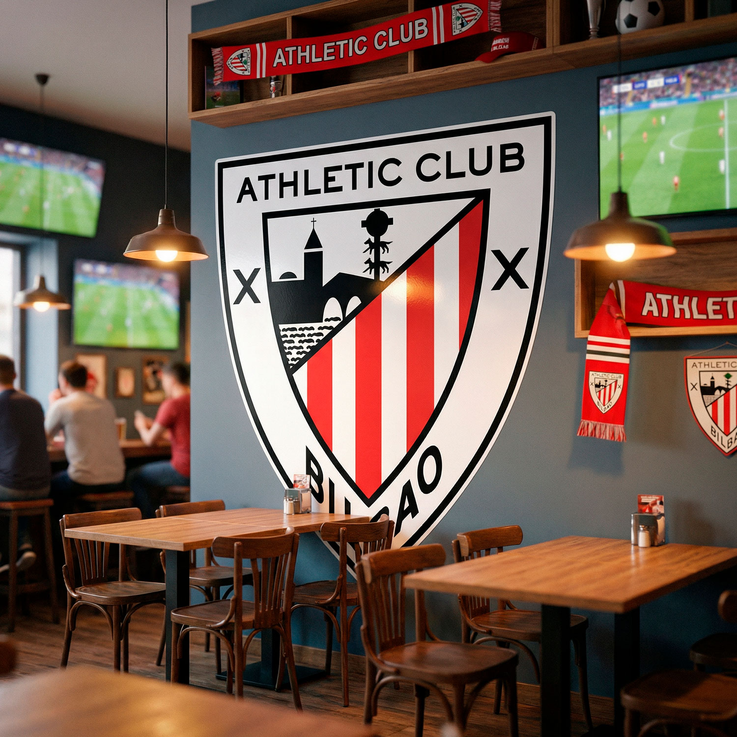 Stickers muraux: Bouclier Athletic Club Bilbao