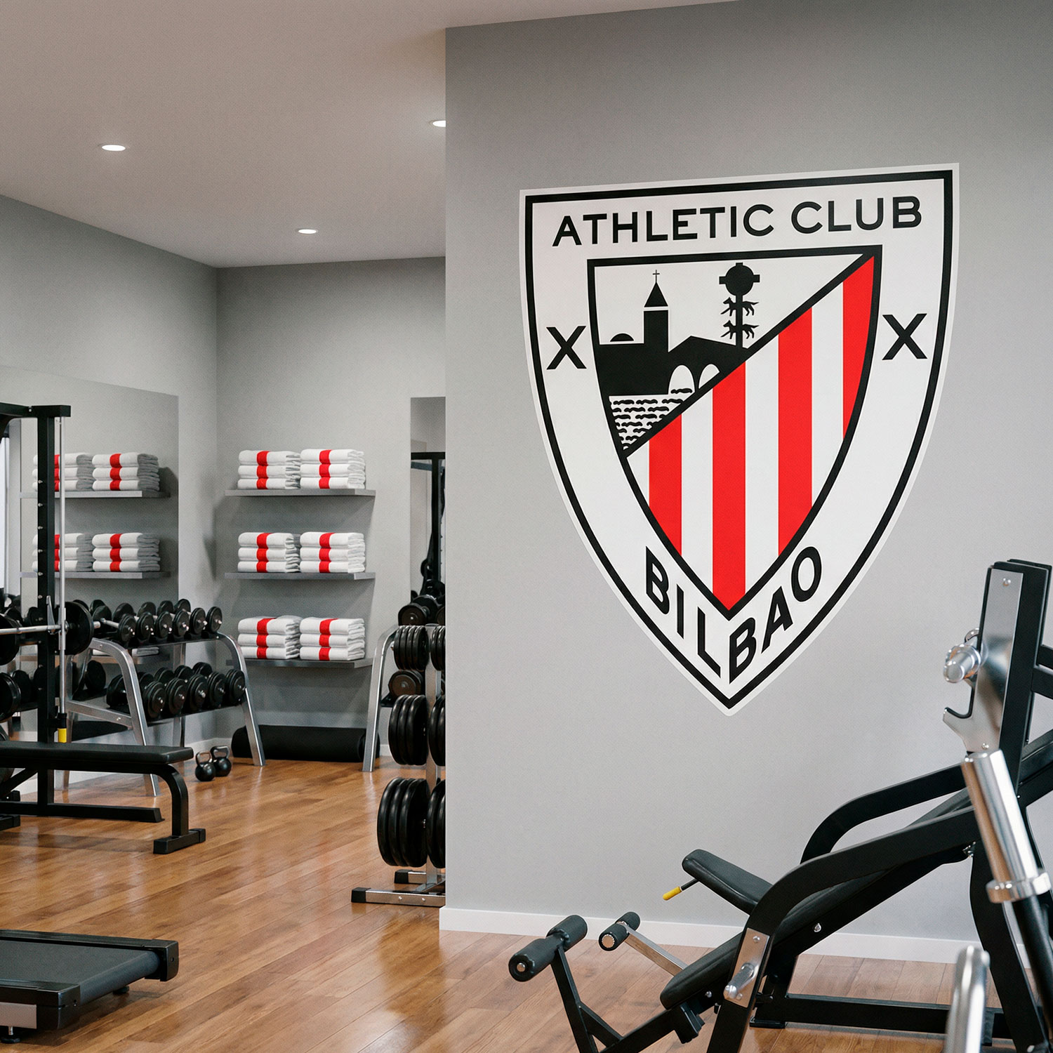 Stickers muraux: Bouclier Athletic Club Bilbao