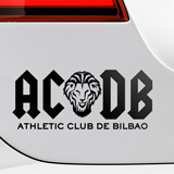 Autocollants: ACDB Bilbao 3