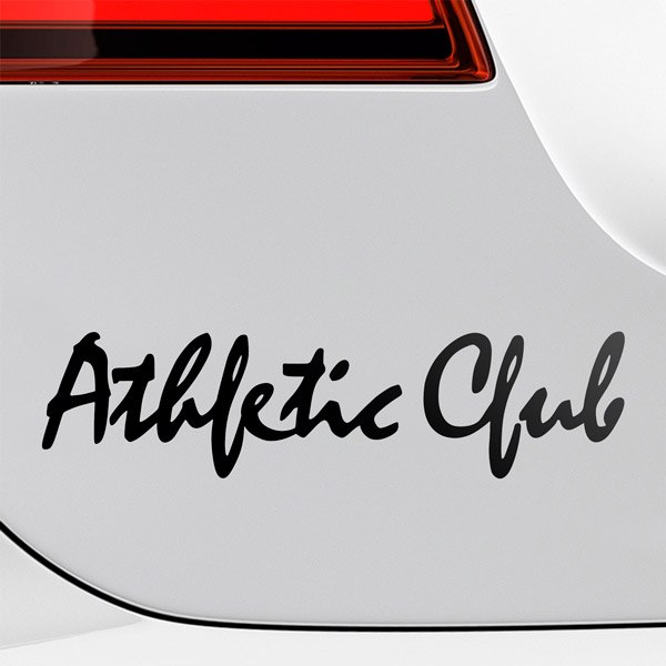 Autocollants: Athletic Club
