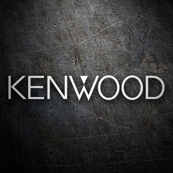 Autocollants: Kenwood avec Triangle Invers&eacute;