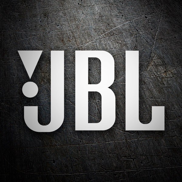 Autocollants: Logotype JBL avec Symbole d'Exclamation