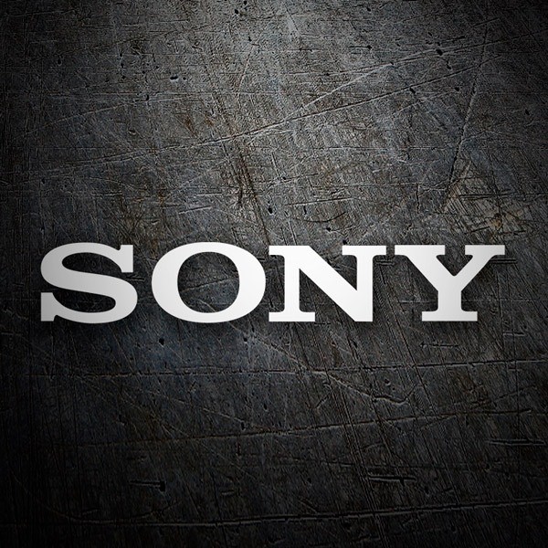 Autocollants: Sony en Lettres Majuscules