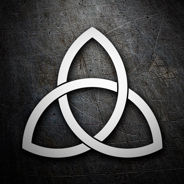 Autocollants: Symbole celtique entrelac&eacute;