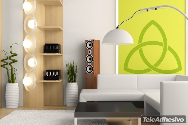 Autocollants: Symbole celtique entrelac&eacute;