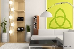 Autocollants: Symbole celtique entrelac&eacute; 2