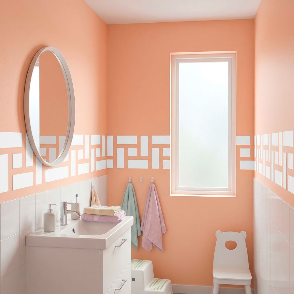 Stickers muraux: Frise murale Rectangles grecque