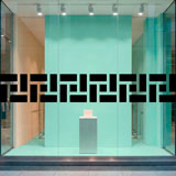 Stickers muraux: Frise murale Rectangles grecque 17