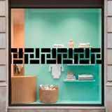 Stickers muraux: Frise murale Rectangles grecque 5