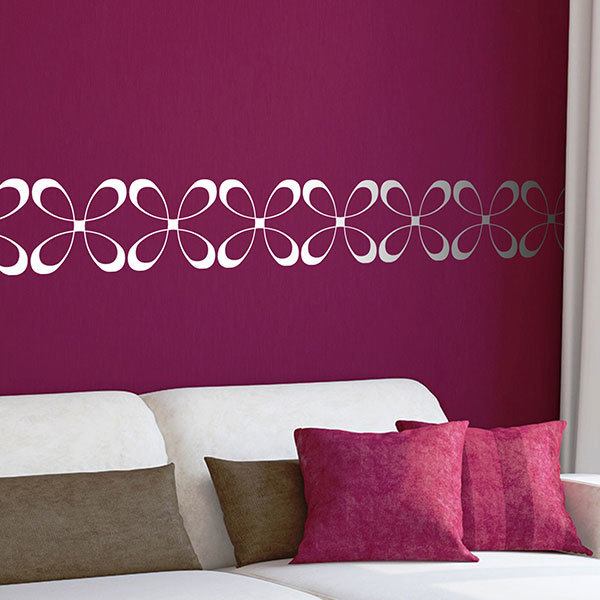 Stickers muraux: Frise murale Papillon