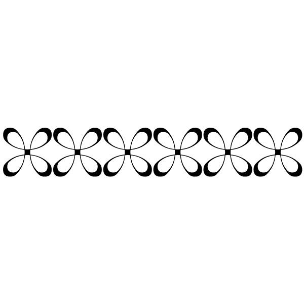 Stickers muraux: Frise murale Papillon