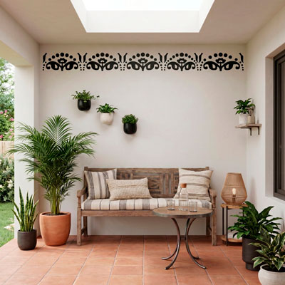 Frise Jardin 6/9