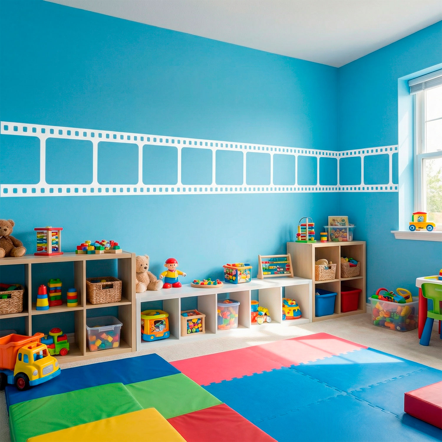 Stickers muraux: Frise murale film cinema