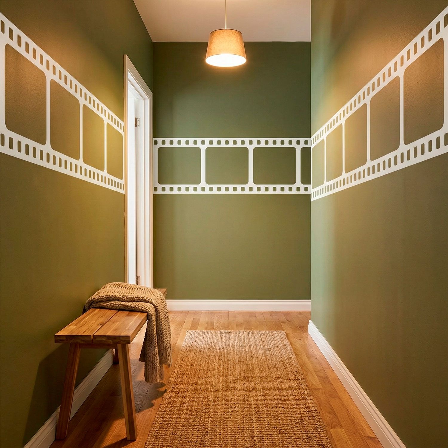 Stickers muraux: Frise murale film cinema