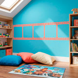 Stickers muraux: Frise murale film cinema 6