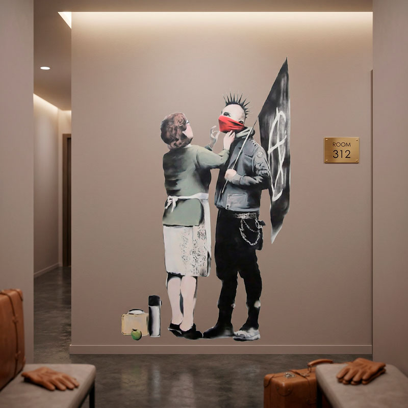 Banksy, la M&egrave;re de Punk 6