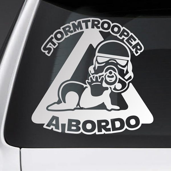 Autocollants: Stormtrooper à bord italien