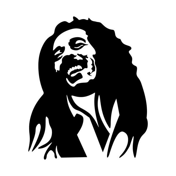 Stickers muraux: Bob Marley