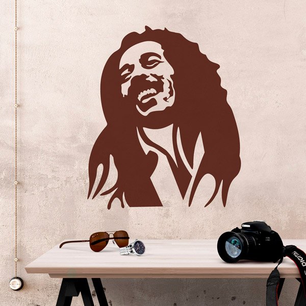 Stickers muraux: Bob Marley