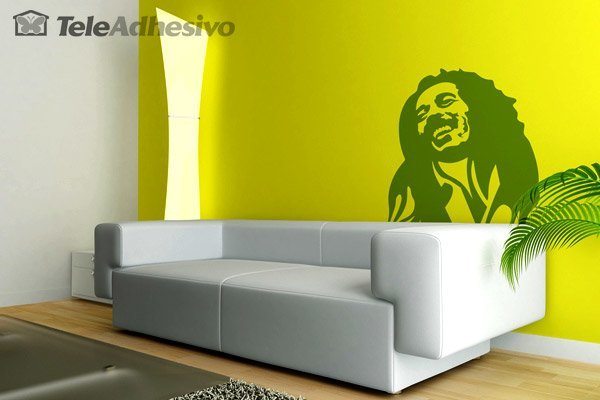 Stickers muraux: Bob Marley