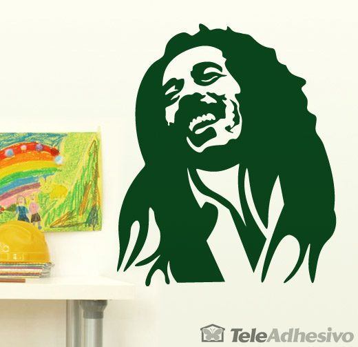 Stickers muraux: Bob Marley