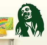 Stickers muraux: Bob Marley 4