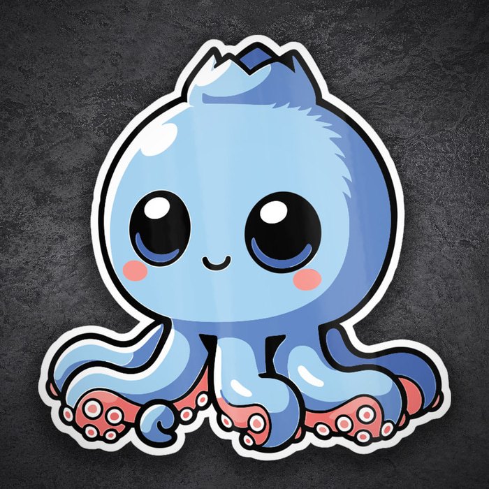 Autocollants: Blueberrinni Octopussini
