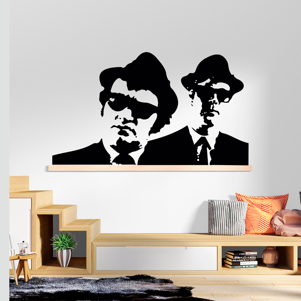 Stickers muraux: The Blues Brothers