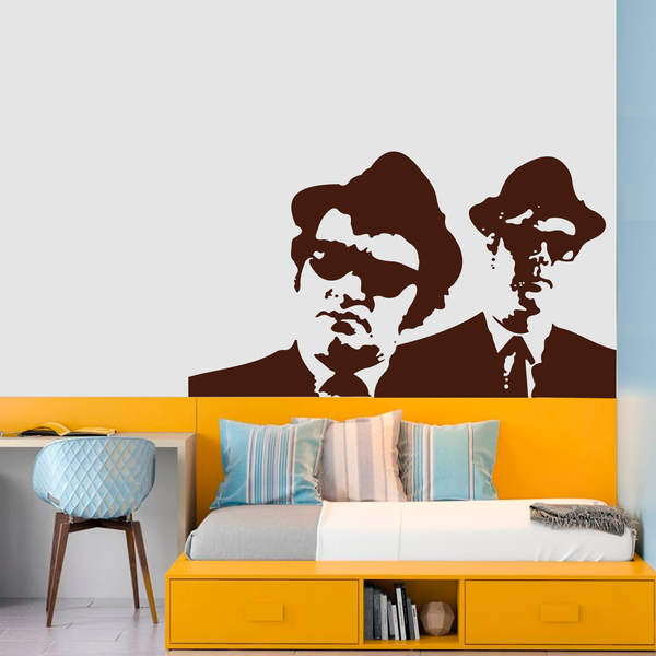 Stickers muraux: The Blues Brothers