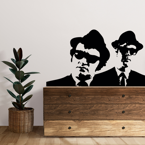 Stickers muraux: The Blues Brothers