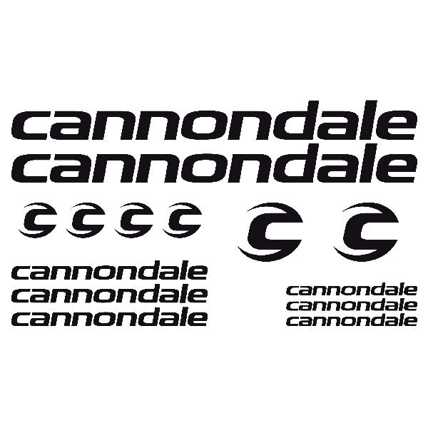 Autocollants: Kit 14X Vélo VTT Cannondale Classic