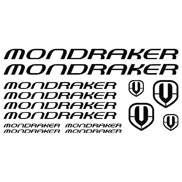 Autocollants: Kit 14X Vélo VTT Mondraker Classic
