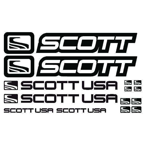 Autocollants: Kit Vélo VTT Scott Road